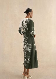 Hilliard Dress, Green Cream, hi-res