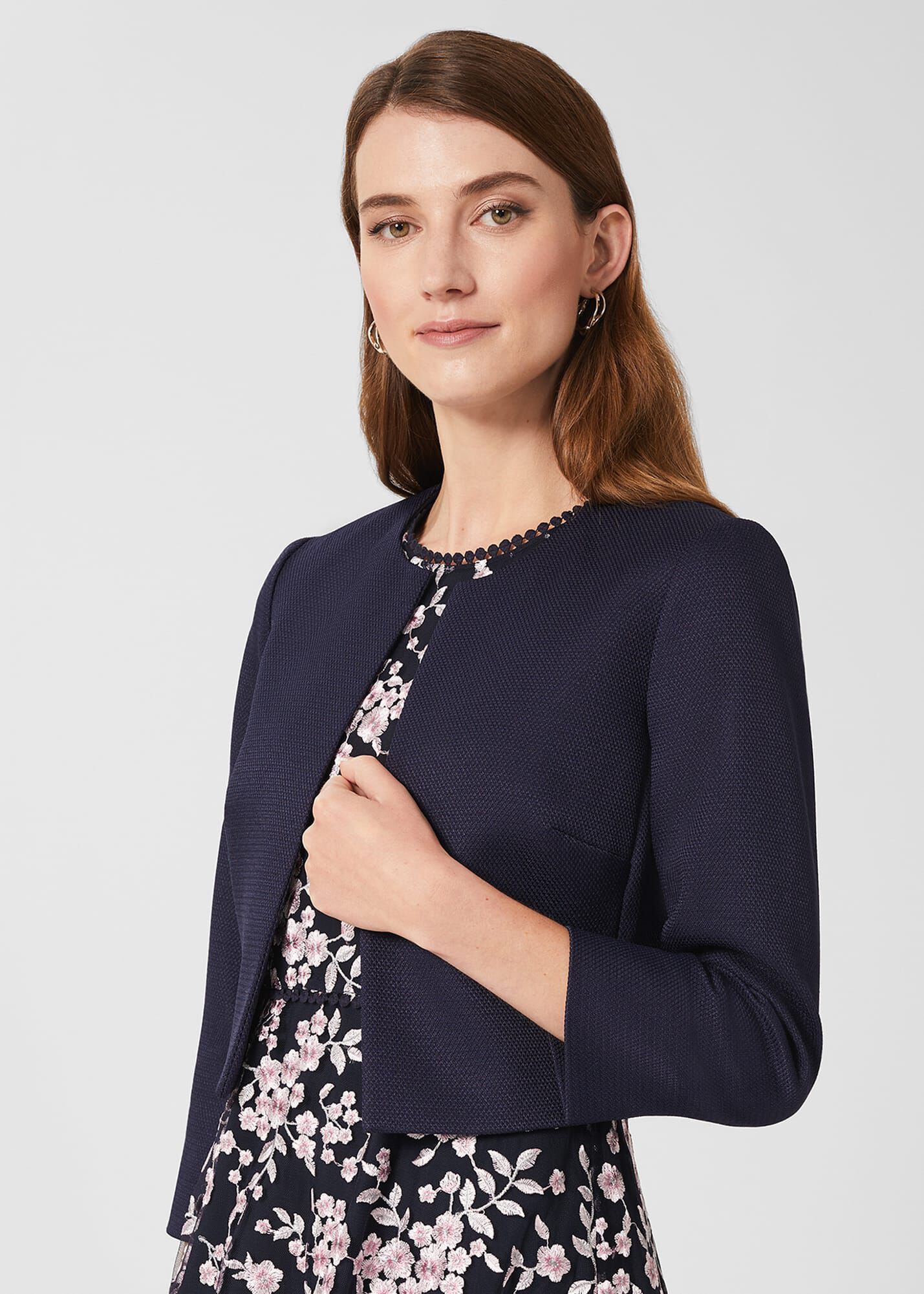 hobbs elize jacket navy
