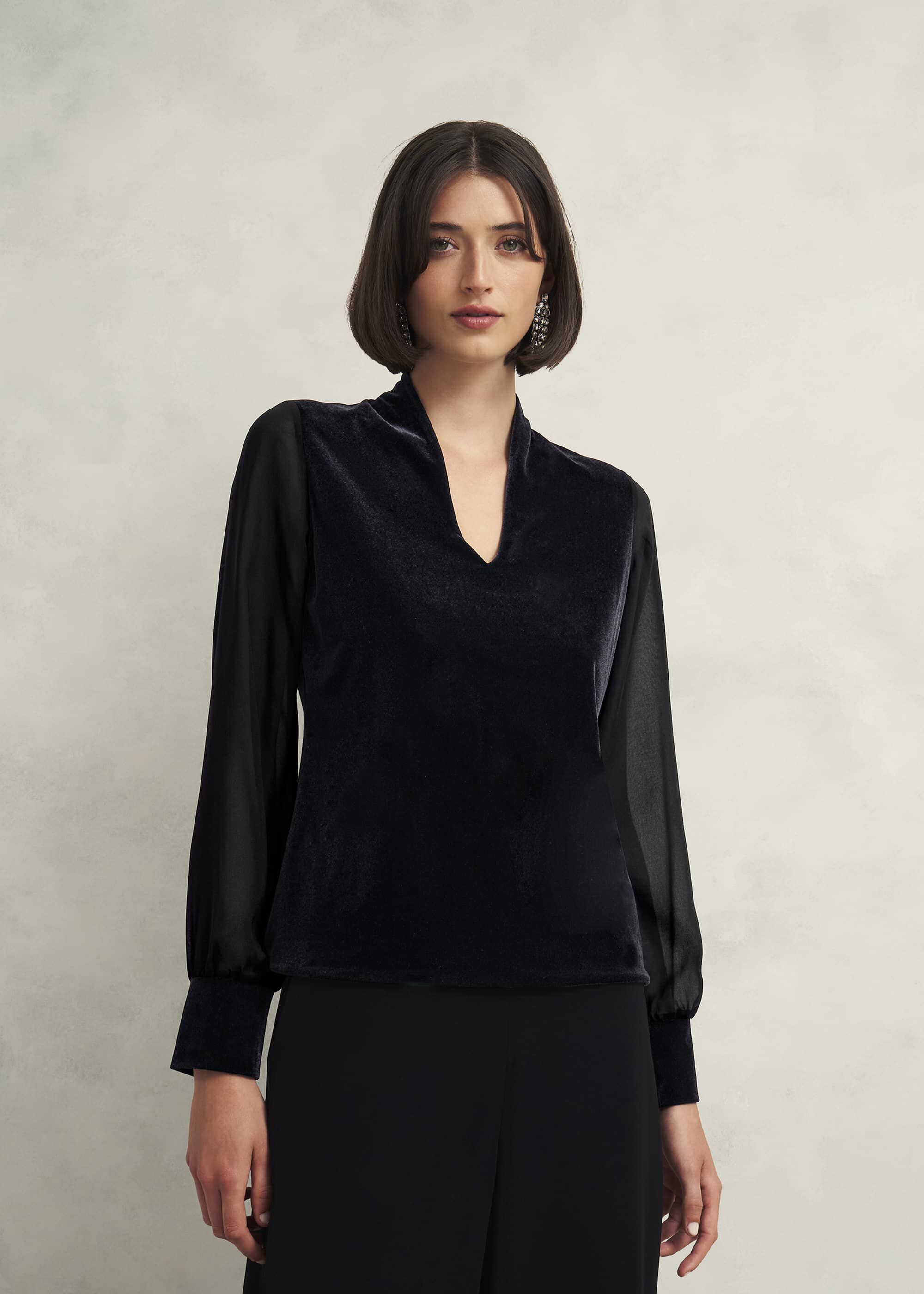 Aimee Printed Top | Hobbs US |