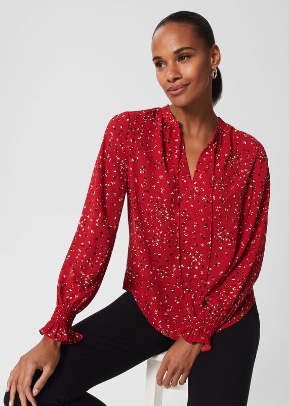 Aisha Printed Blouse 