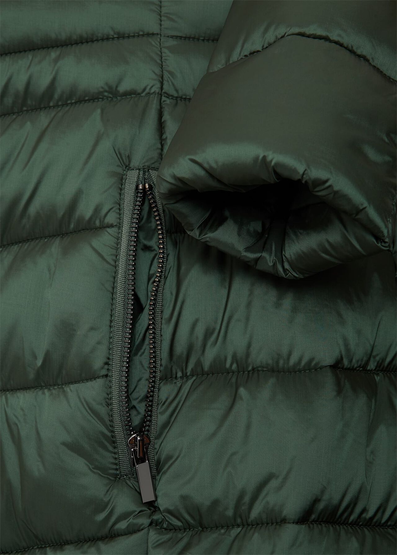 Petite Nessie Puffer, Rich Sage Green, hi-res