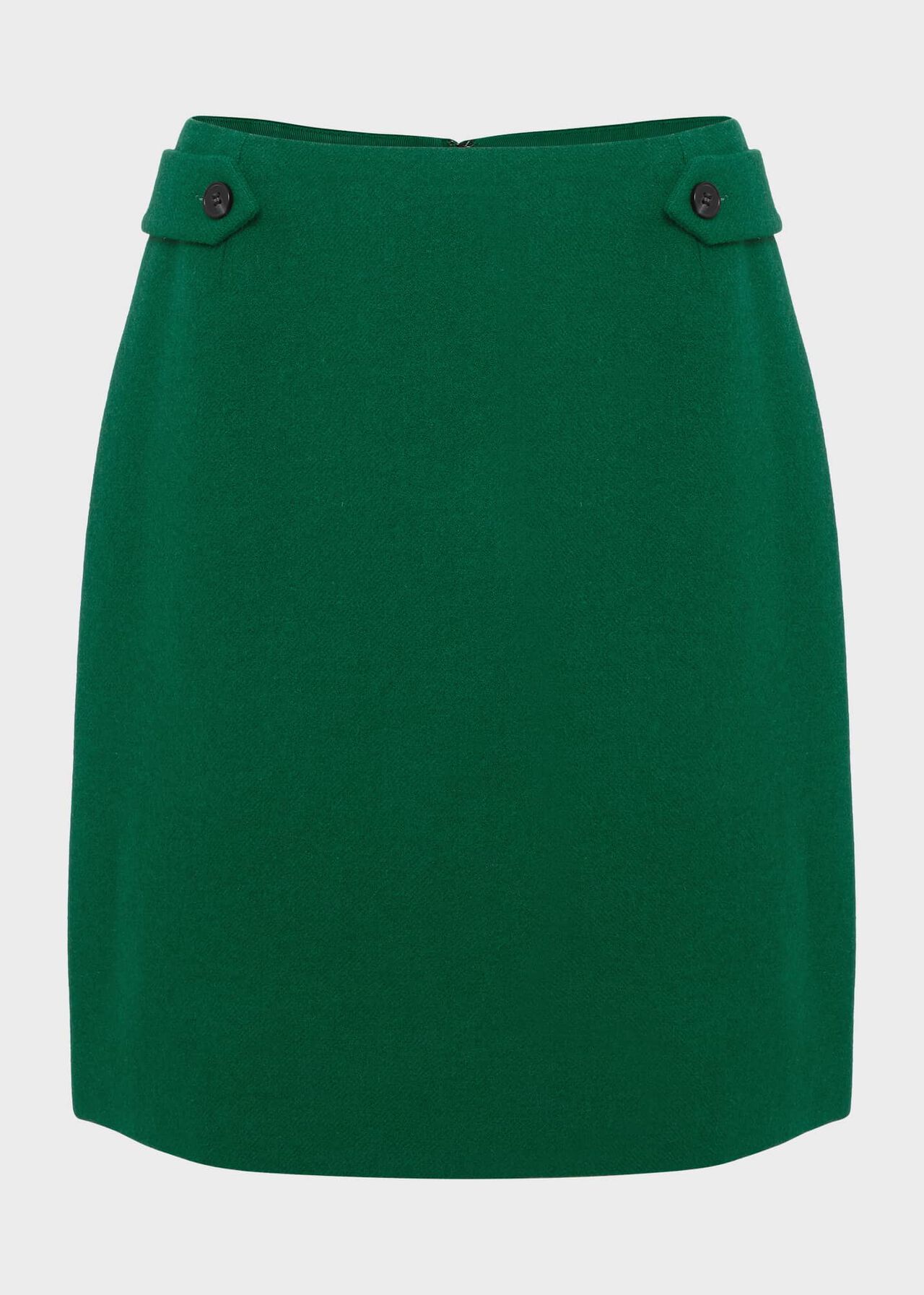 Maeve Wool Skirt, Green, hi-res