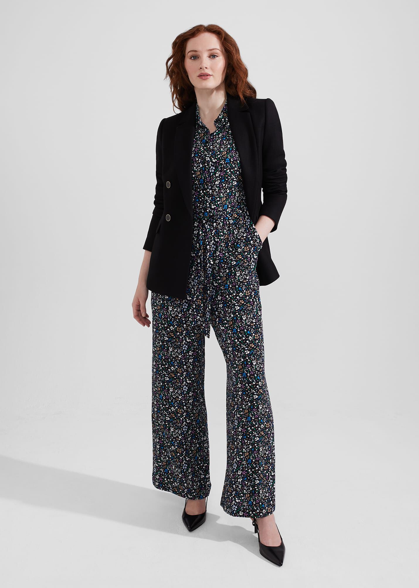 Hobbs spotted best sale jumpsuit