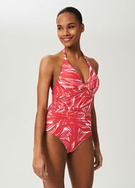 Astrid Swimsuit, Raspberry Multi, hi-res