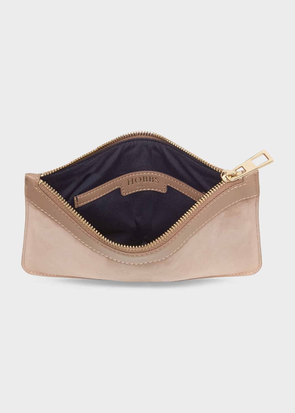 Lundy Suede Wristlet, Fawn, hi-res