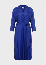 Sara Shirt Dress, Deep Blue, hi-res