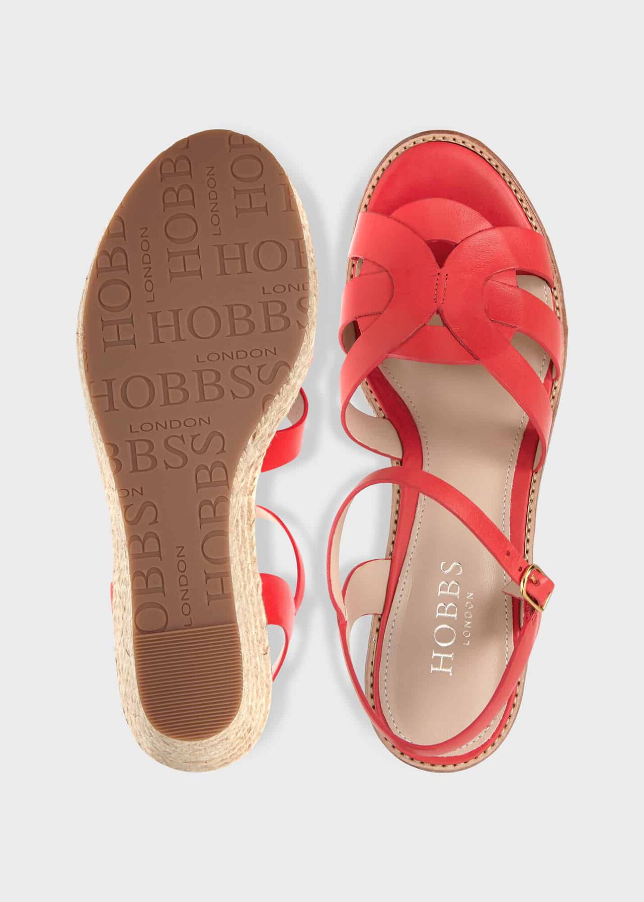 Grace Espadrille, Flame Red, hi-res