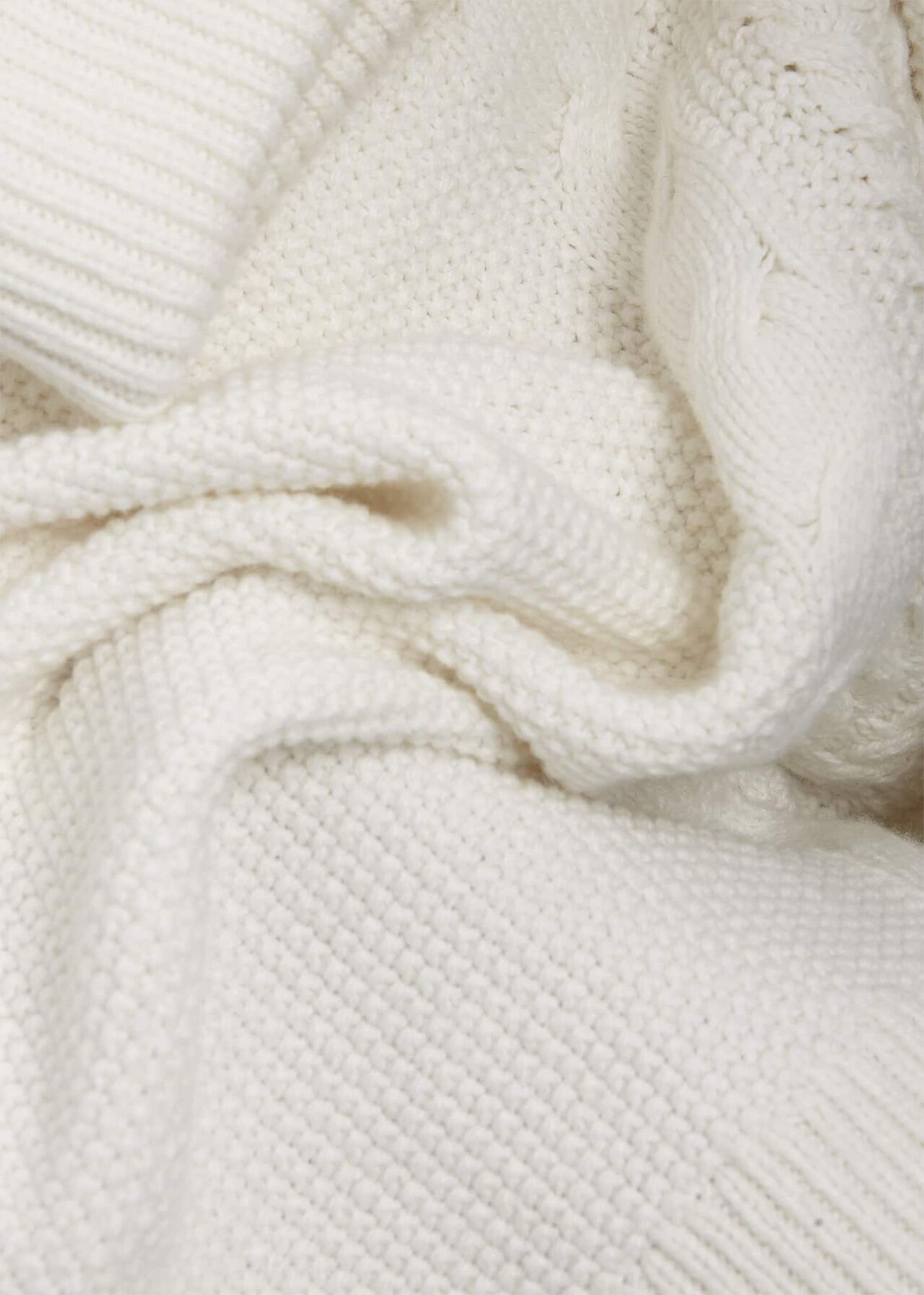 Nora Cable Jumper, Ivory, hi-res