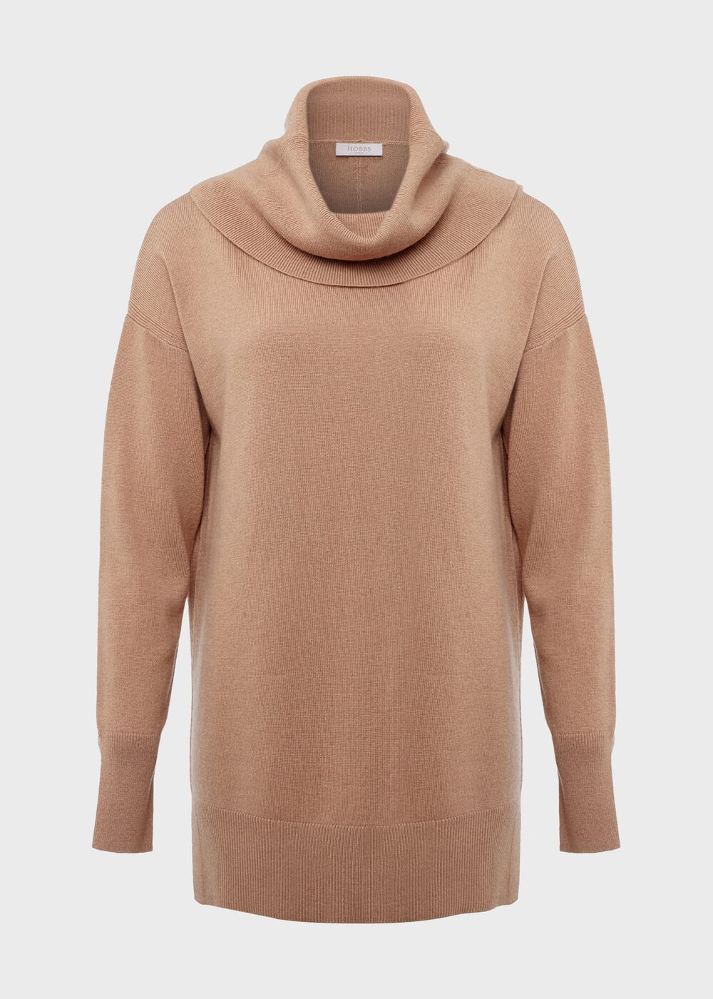 Harper Jumper With Cashmere, Camel, hi-res
