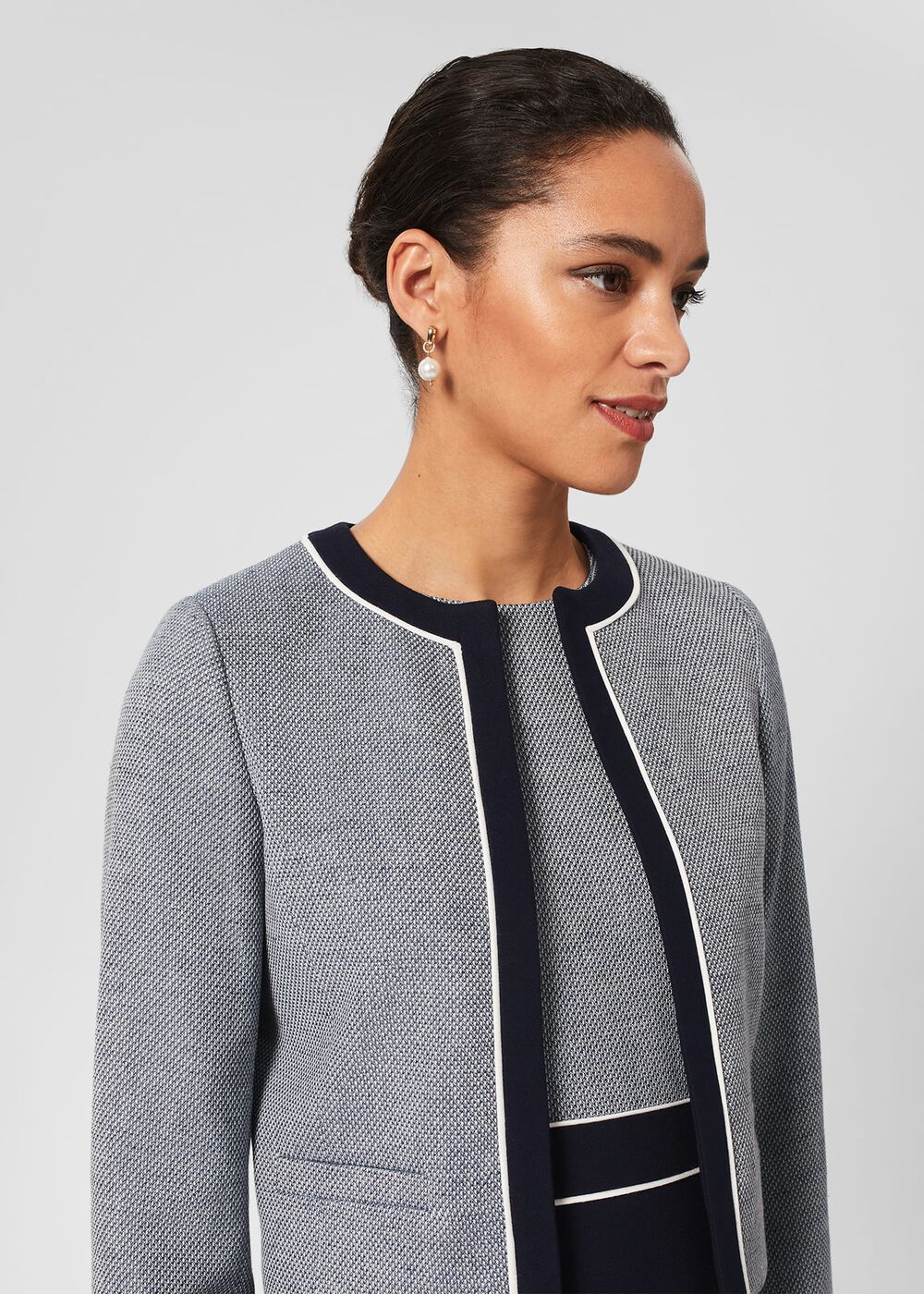 Steph Jacket, Navy Multi, hi-res
