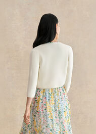 Ella Cardigan, Ivory, hi-res
