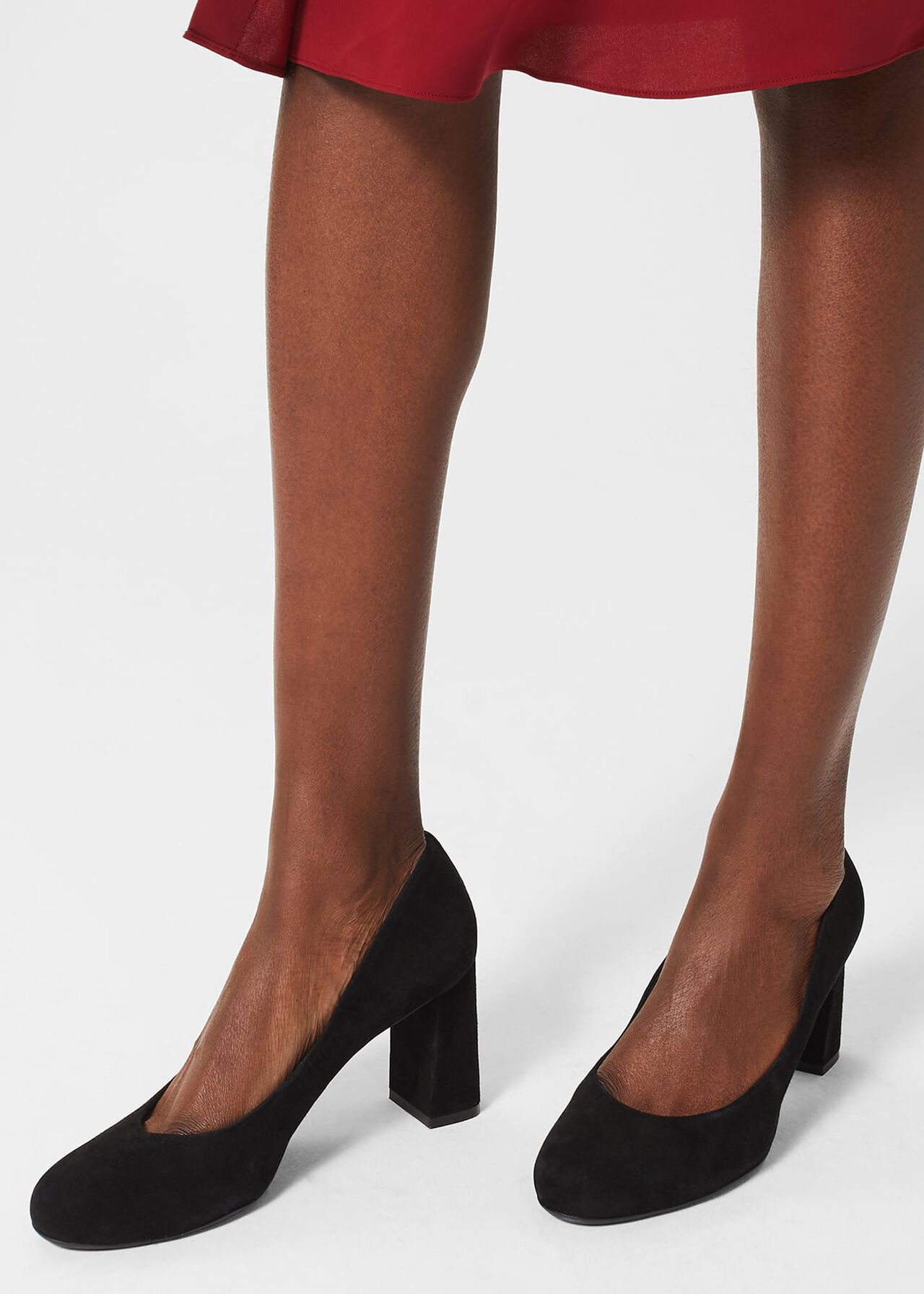 Sonia Court Shoes, Black, hi-res