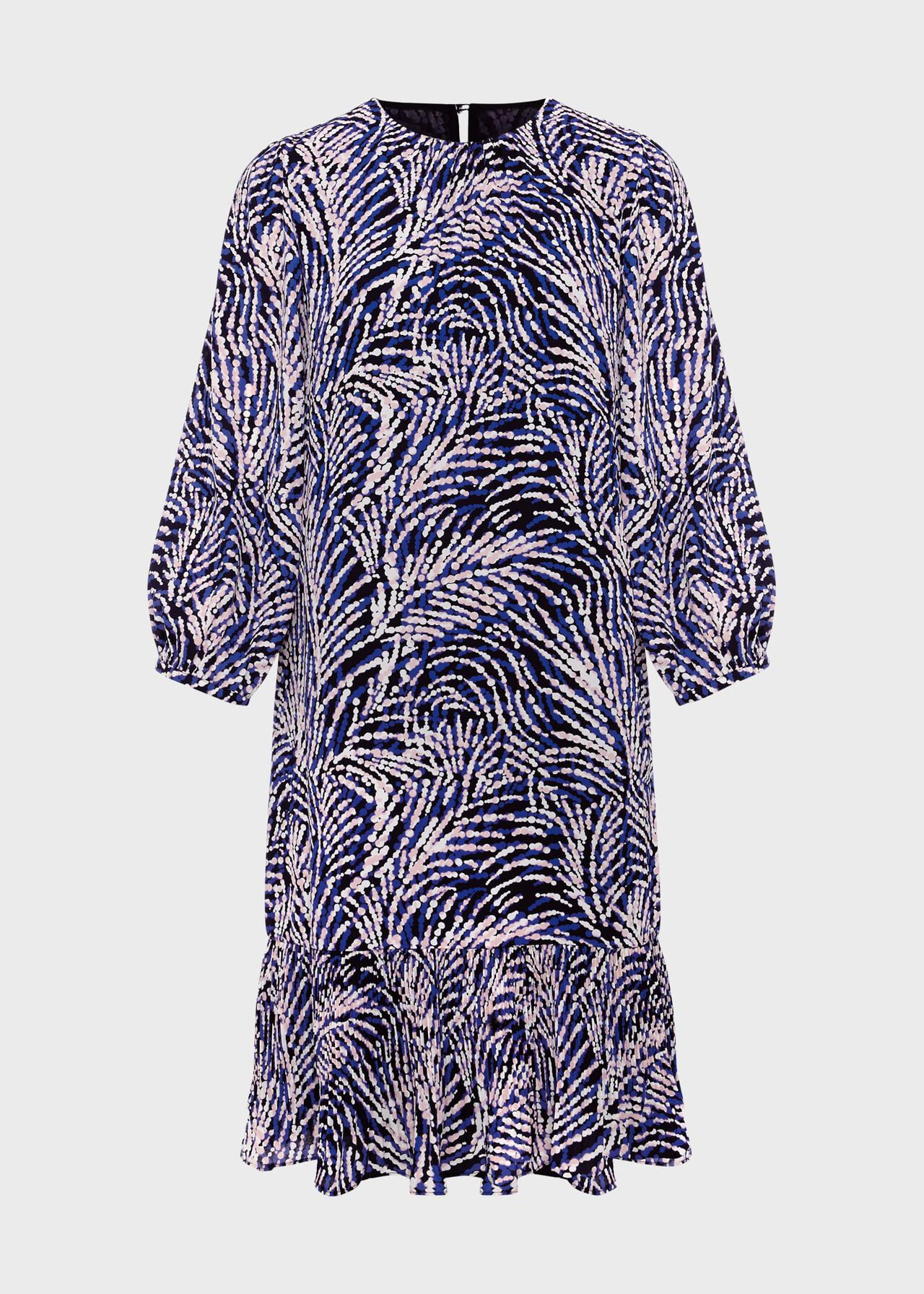 Lilith Dress, Navy Blue Multi, hi-res