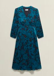 Petite Romina Dress, Black Kyanite, hi-res