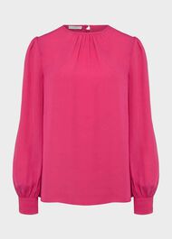 Rosalyn Blouse, Cherry Pink, hi-res
