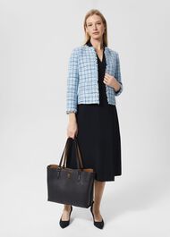Mona Dress, Navy, hi-res