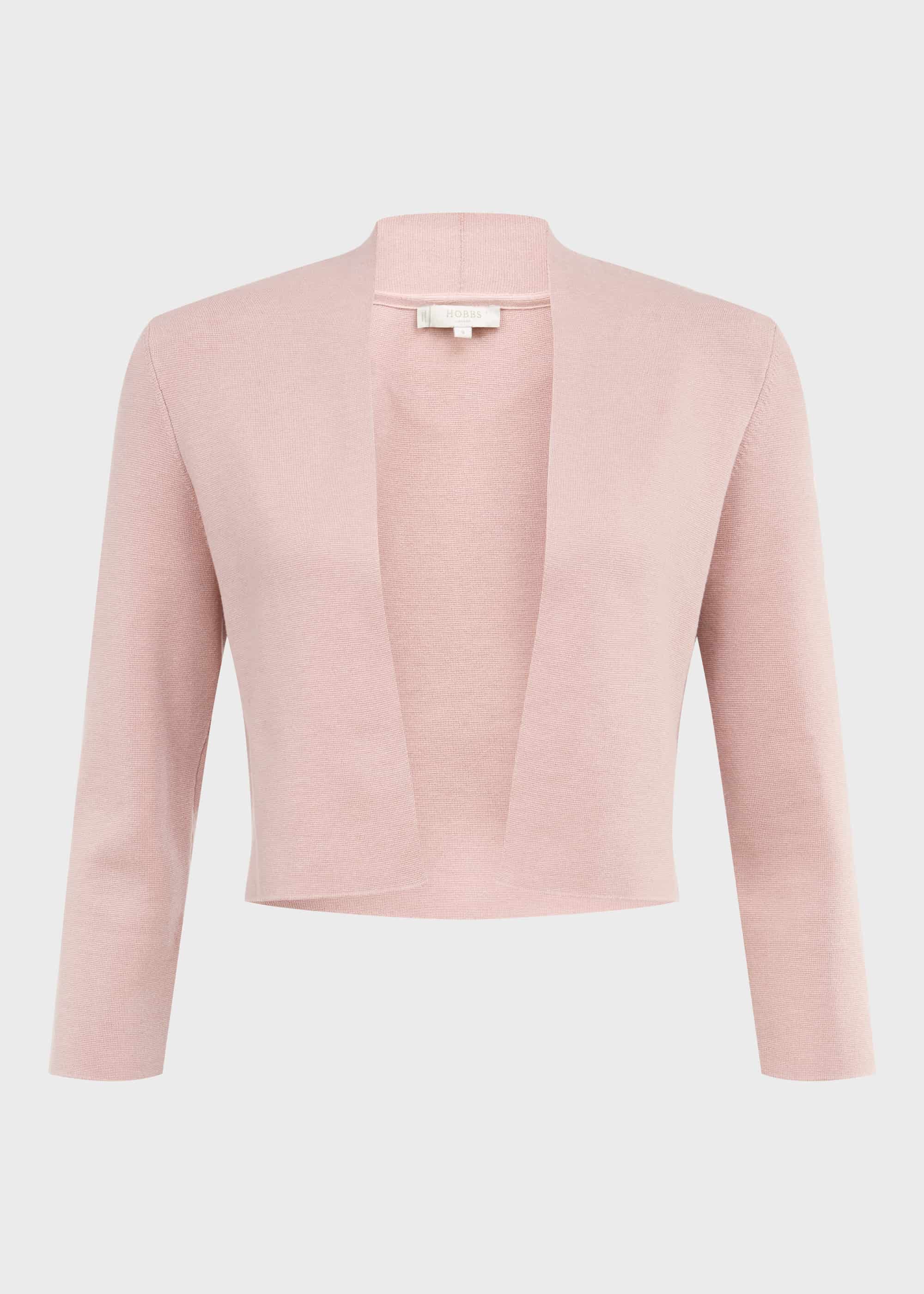 hobbs pink cardigan