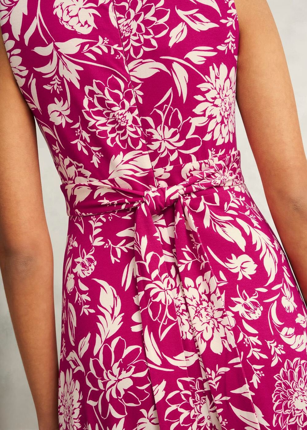 Petite Marylise Jersey Dress, Pink Cream, hi-res