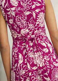 Petite Marylise Jersey Dress, Pink Cream, hi-res