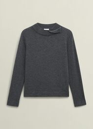 Talia Sweater, Charcoal Grey, hi-res