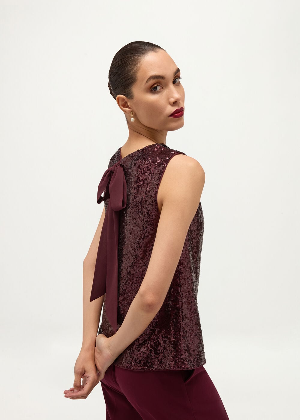 Una Sequin Top