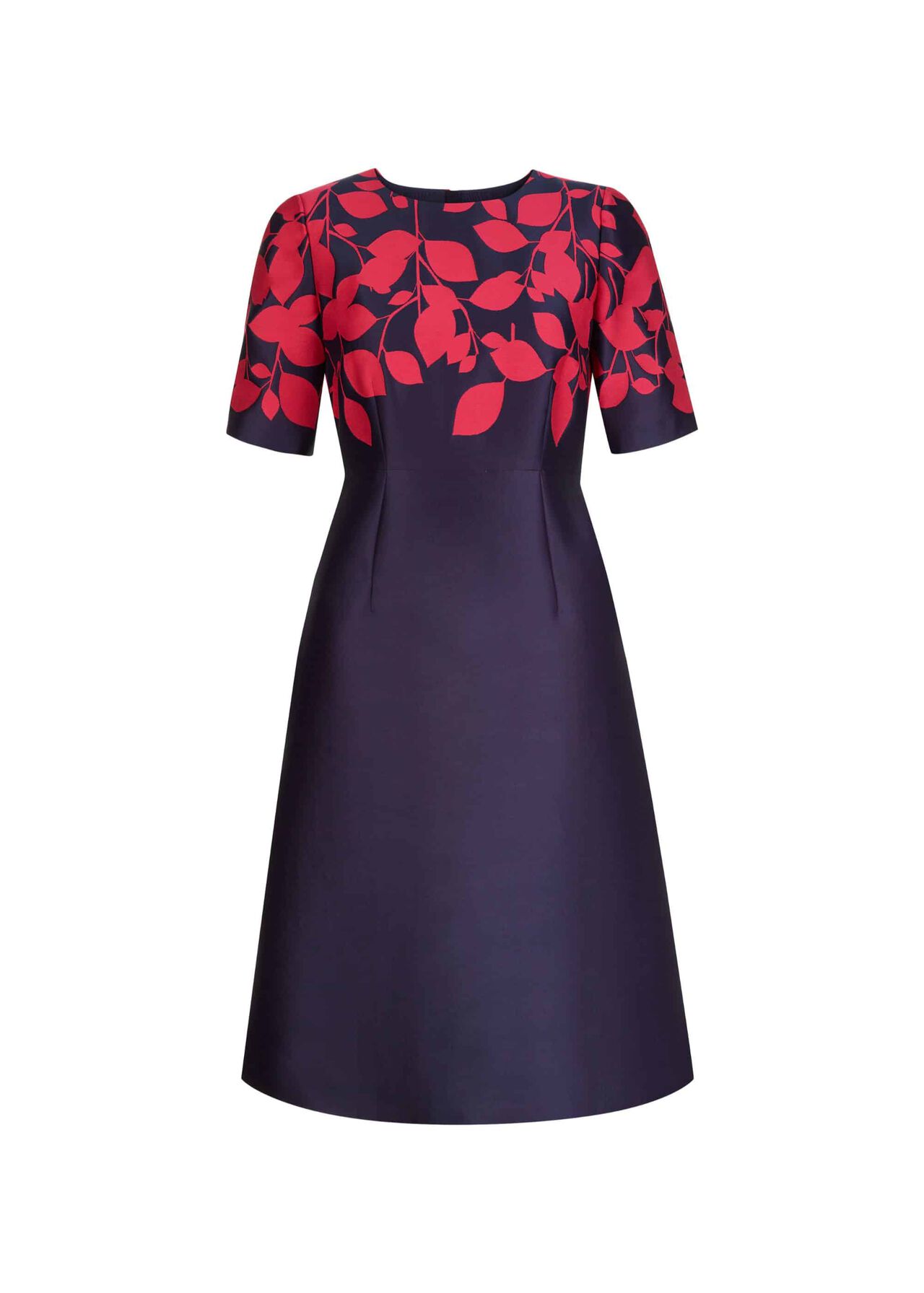Isabella Dress Midnight Cerise