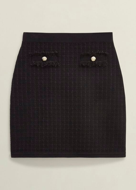 Sairey Sparkle Knitted Skirt 