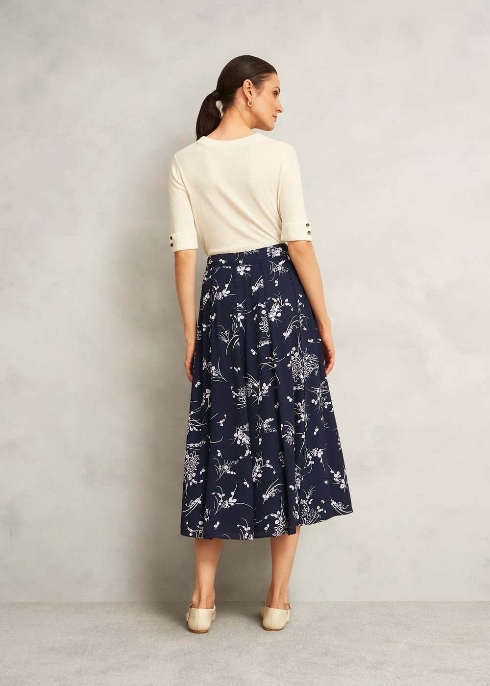 Brielle Skirt, Midnight Multi, hi-res