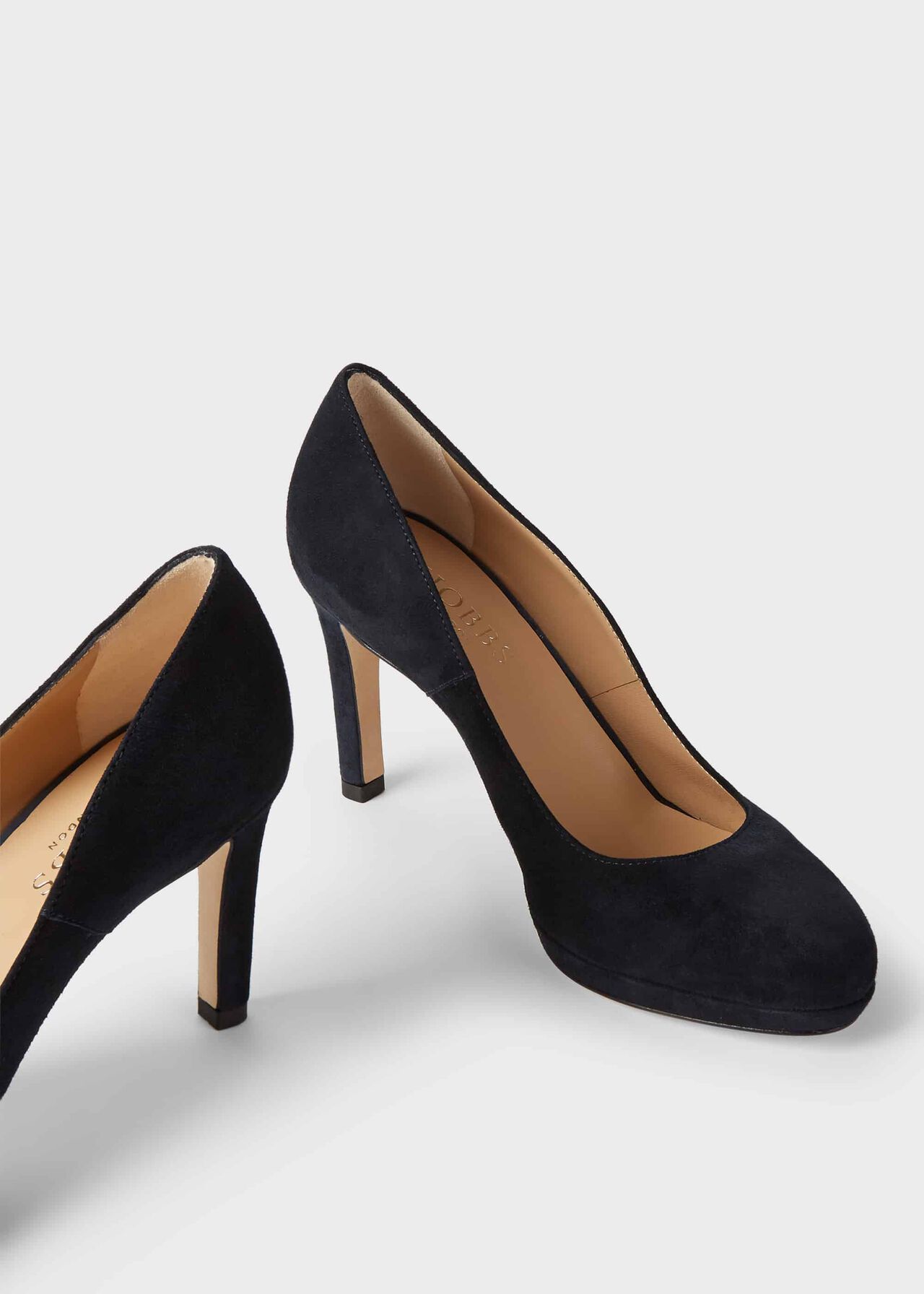 Julietta Suede Stiletto Court Shoes Hobbs