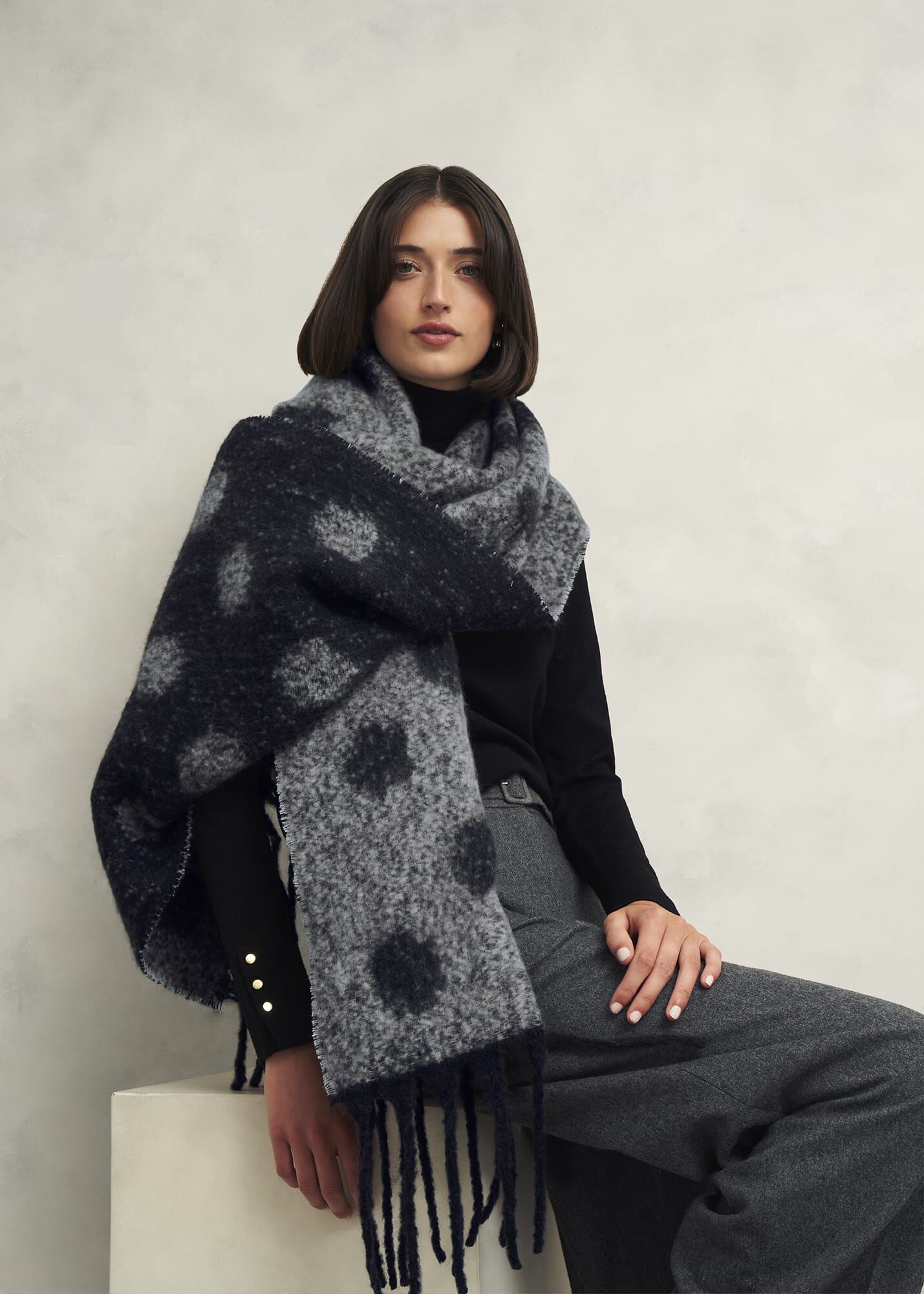 大勧め 0224-4134-888300-MONA-SCARF- 小物