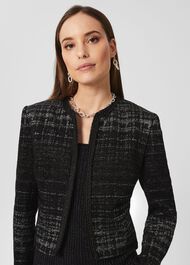 Pearl Jacket, Black Silver, hi-res