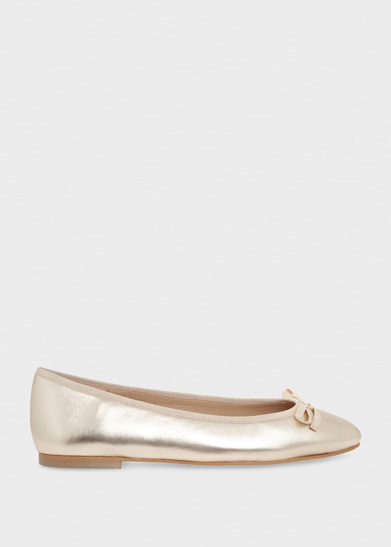 Lisa Ballet Flats, Gold, hi-res
