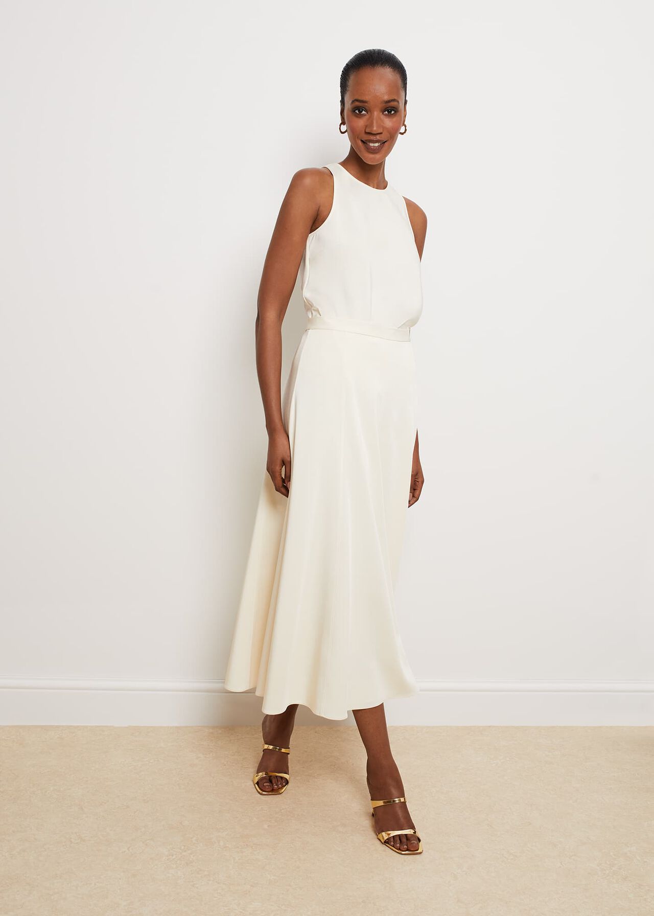 Charteris Cami Top, Buttercream, hi-res