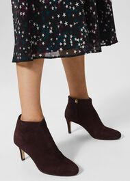 Lizzie Ankle Boots, Aubergine, hi-res