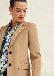 Cavendish Wool Coat, Hobbs Camel, hi-res