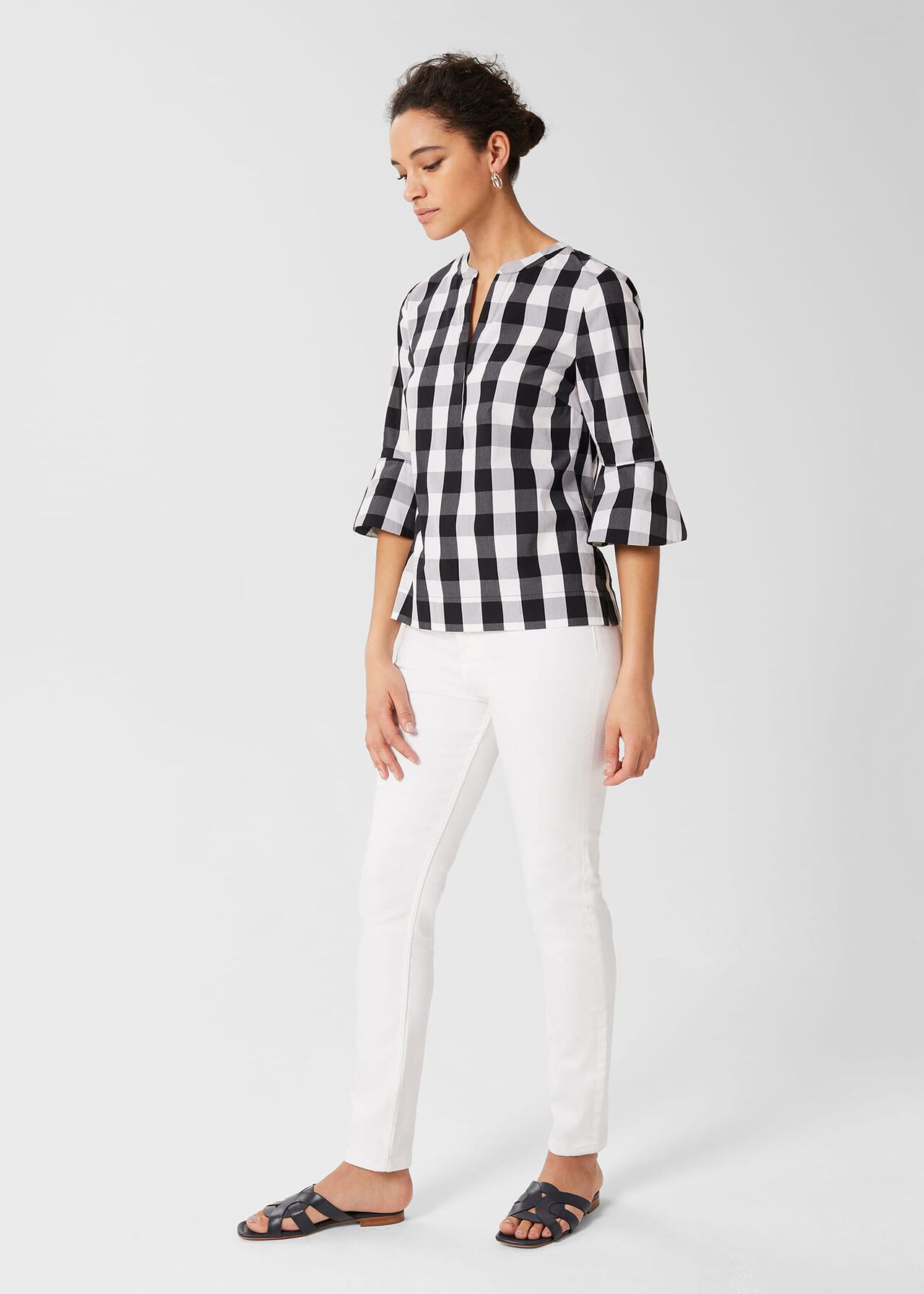 Acacia Top, Black White, hi-res