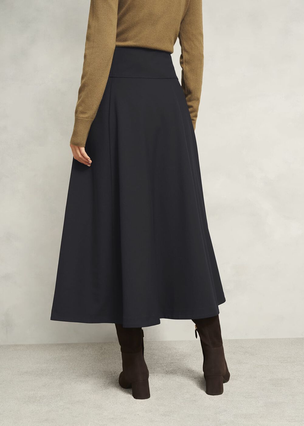 Berkely Skirt, Black, hi-res