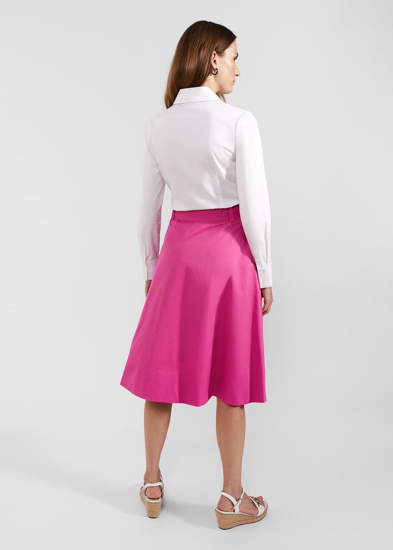 Jeanette Skirt, Deep Fuchsia, hi-res