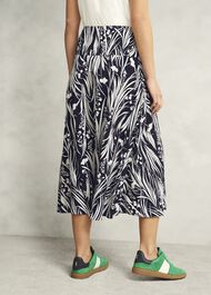 Noemi Skirt, Navy Ivory, hi-res