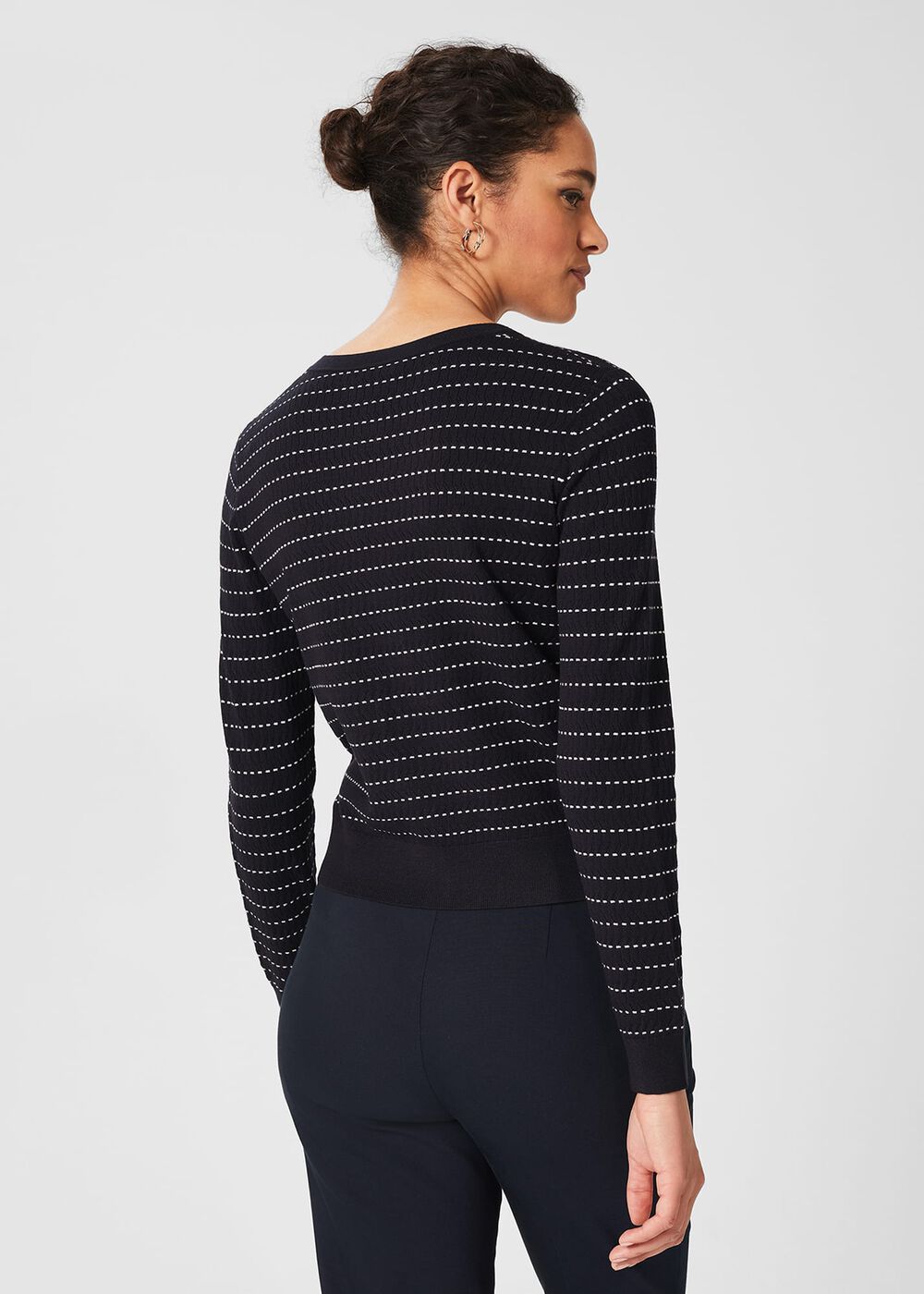 Robin Cardigan, Navy Ivory, hi-res