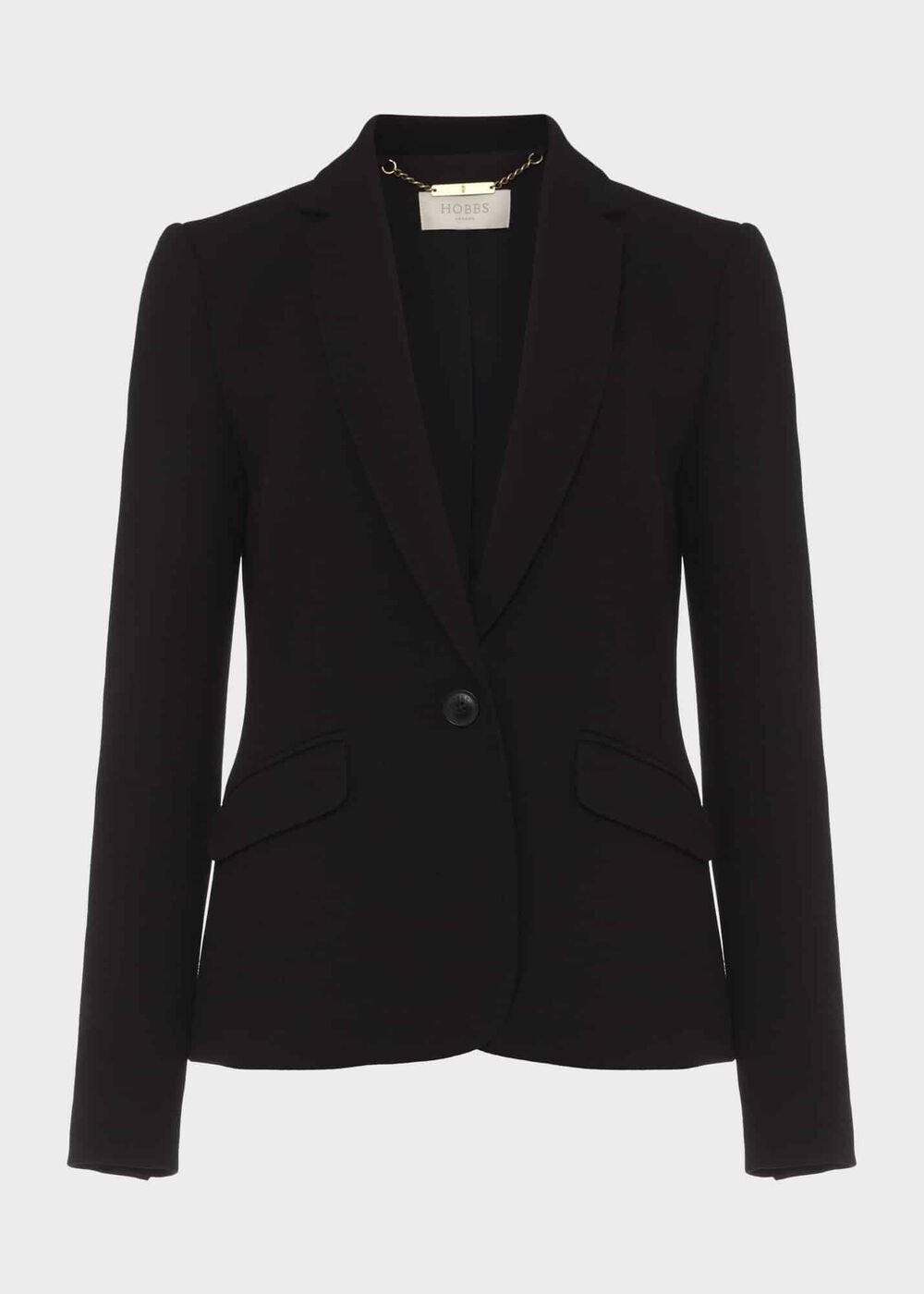 Ophelia Jacket With Stretch, Black, hi-res