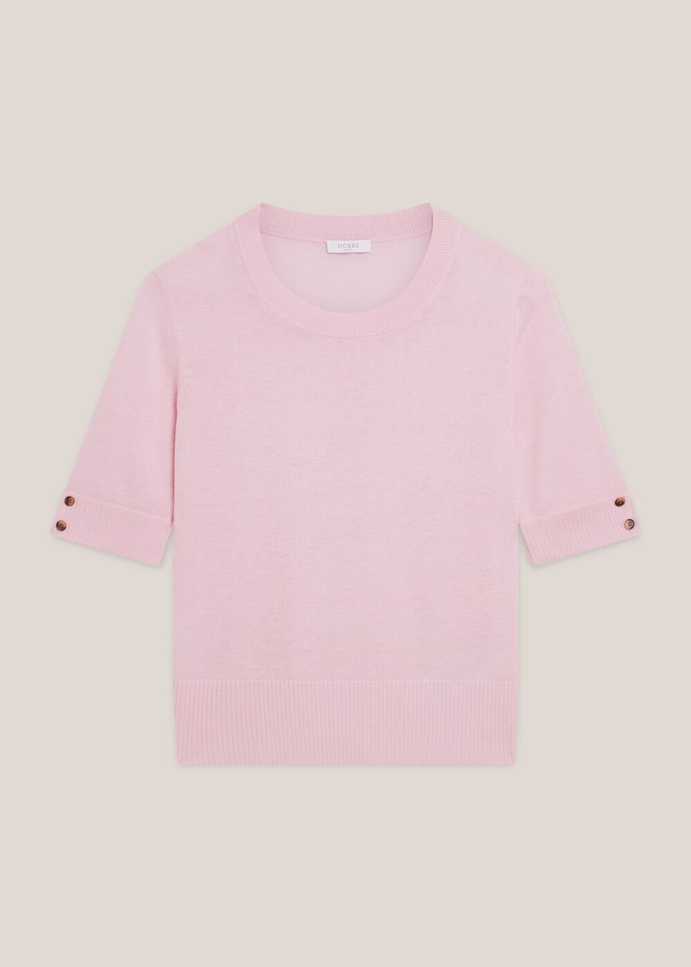 Leanne Knitted Top, Wysteria Pink, hi-res