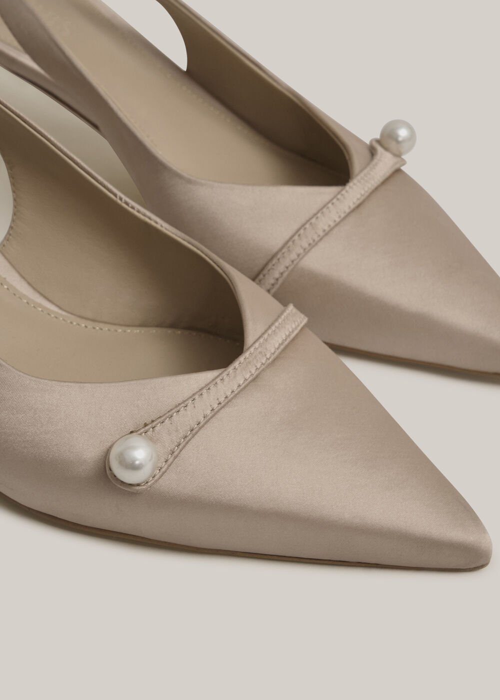 Serena Slingbacks, Champagne, hi-res