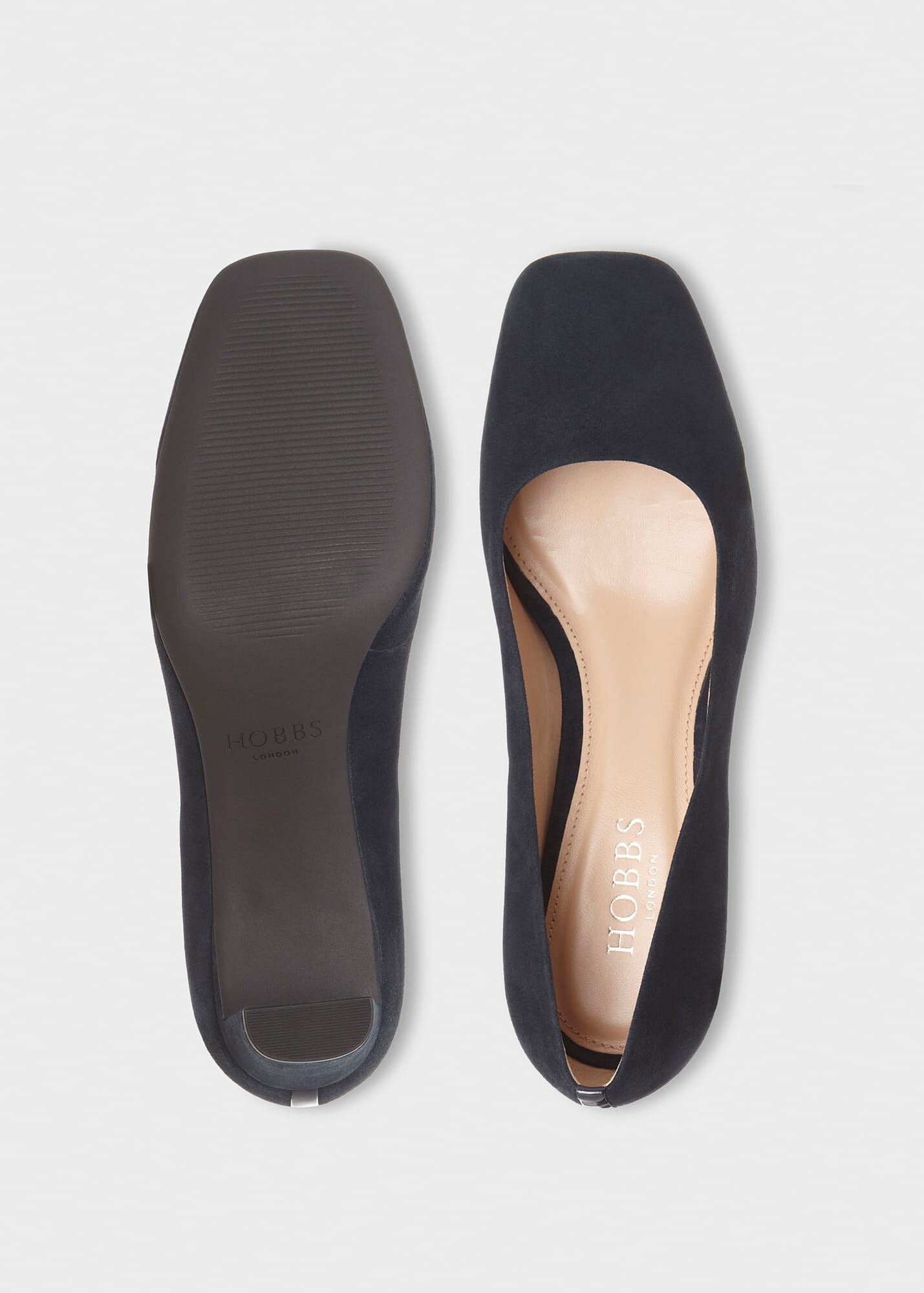 Myra Suede Court Shoes Hobbs