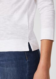Avia Cotton Slub T-Shirt , White, hi-res