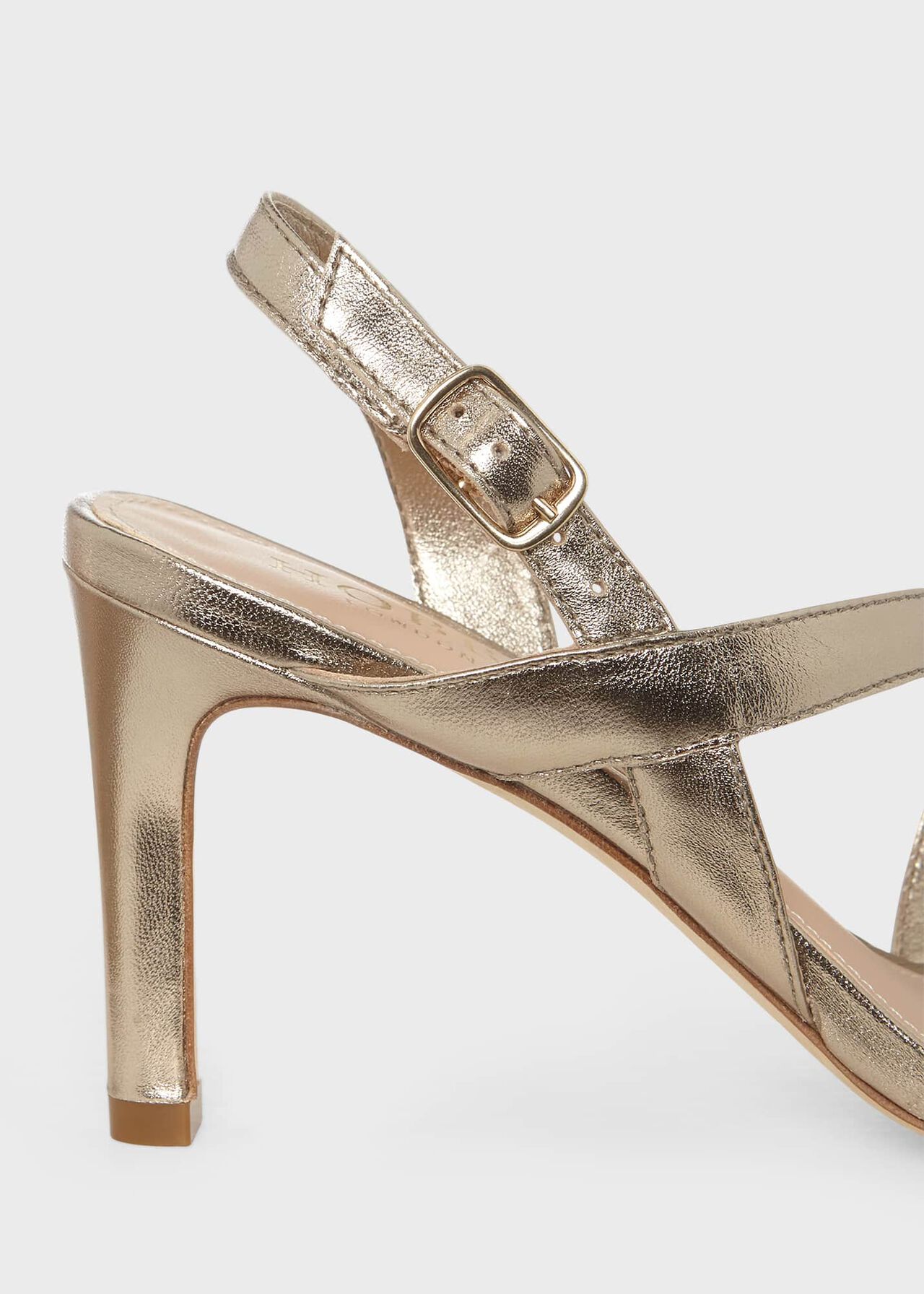 Mila Sandal, Pale Gold, hi-res