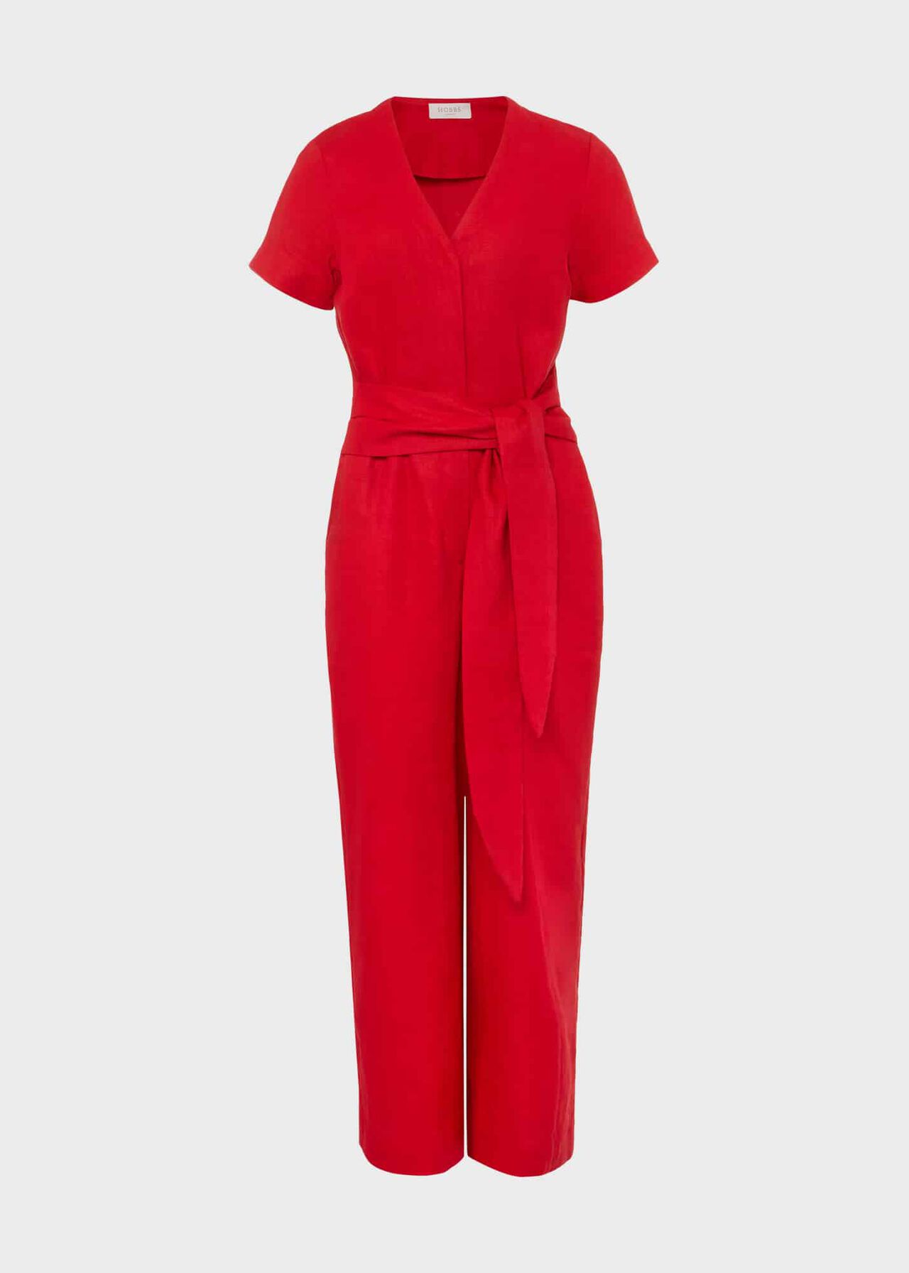 Aliya Jumpsuit, Sangria Red, hi-res