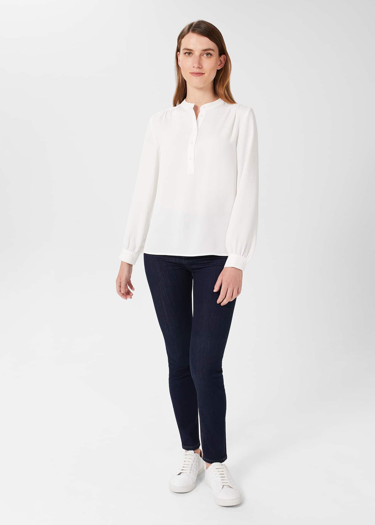 Safi Blouse, Ivory, hi-res