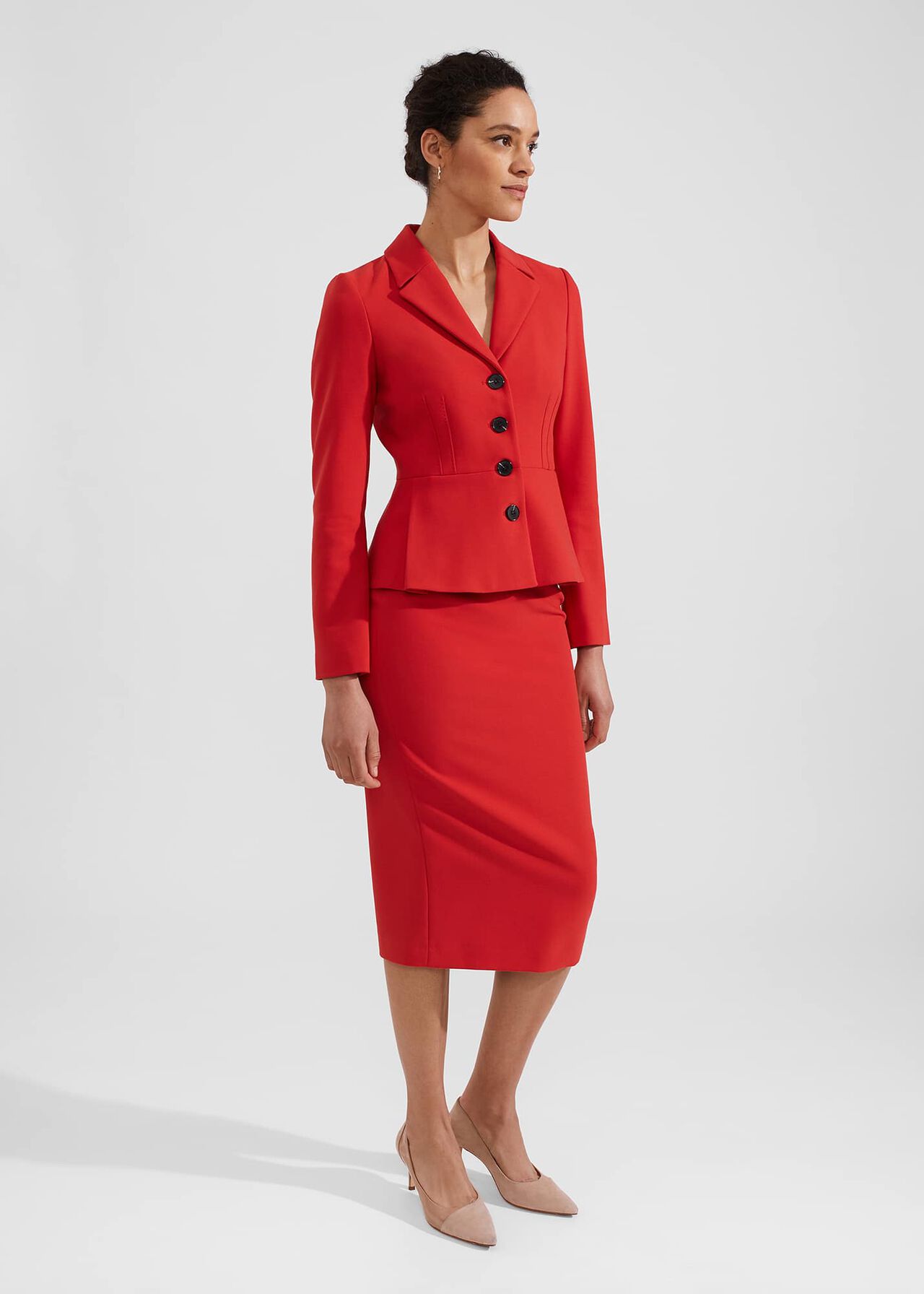 Brielle Skirt, Cherry Red, hi-res