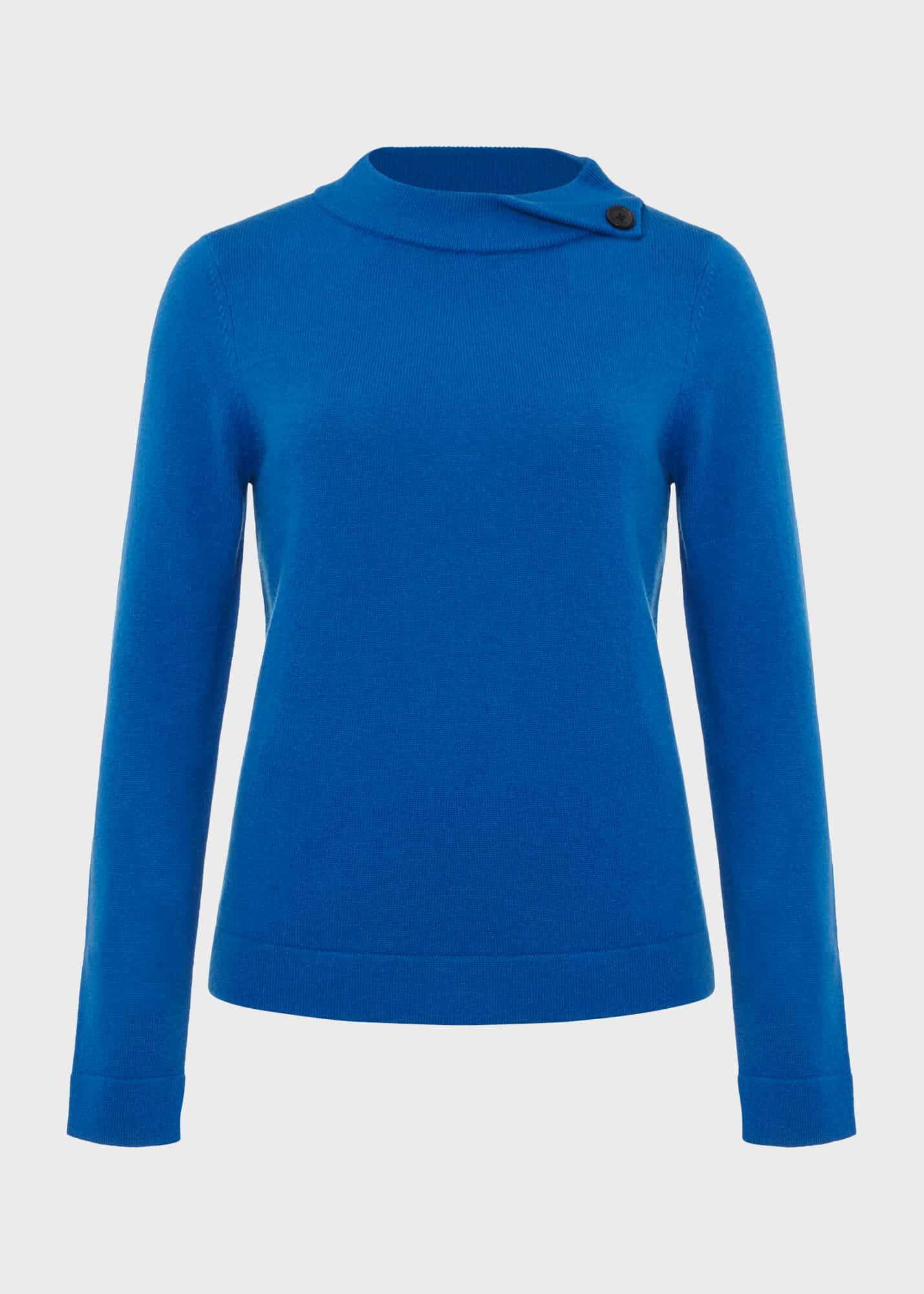 ホブズ HOBBS TALIA PULLOVER （ELECTRIC BLUE） Talia Wool Cashmere Sweater | Hobbs US |